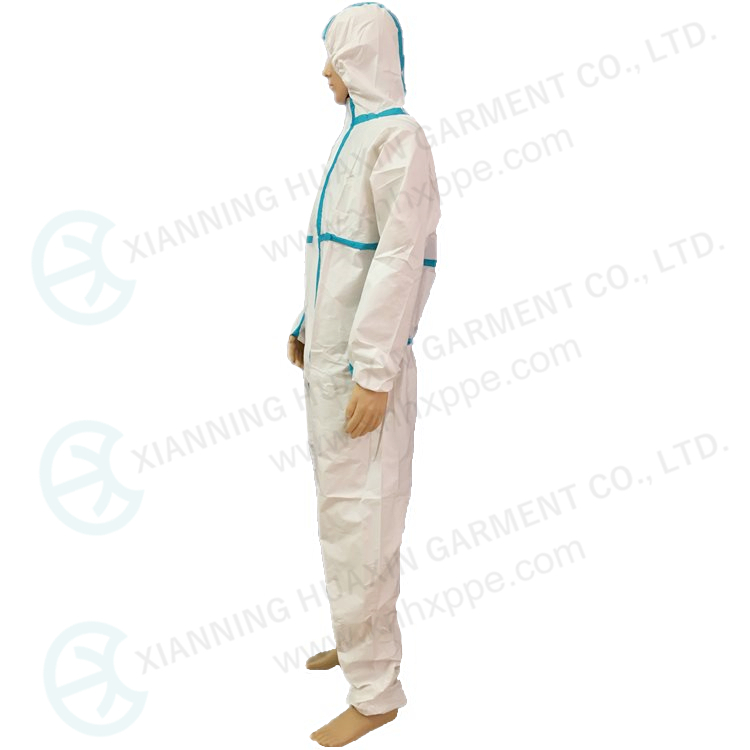 TYPE4/5/6 disposable protective work wear 