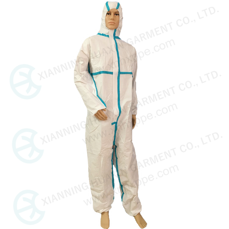 TYPE4/5/6 disposable protective work wear 