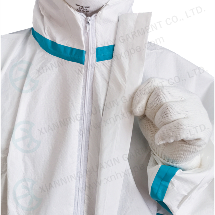 TYPE4/5/6 disposable protective work wear 