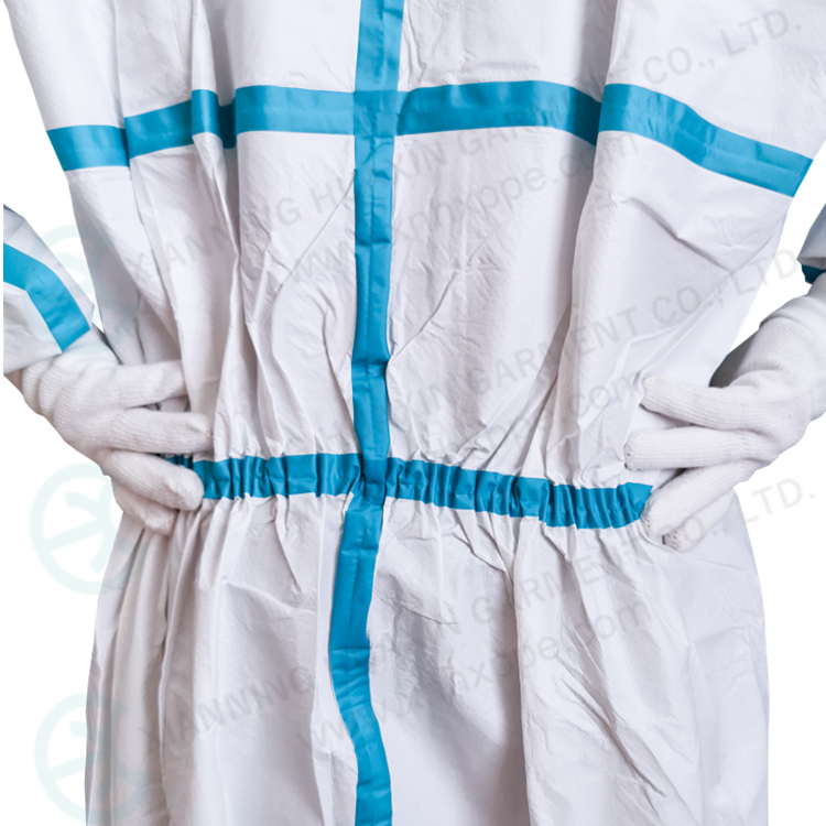 TYPE4/5/6 disposable protective work wear 