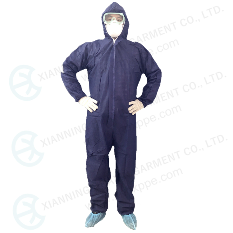 resistant to solid particles pp suit 