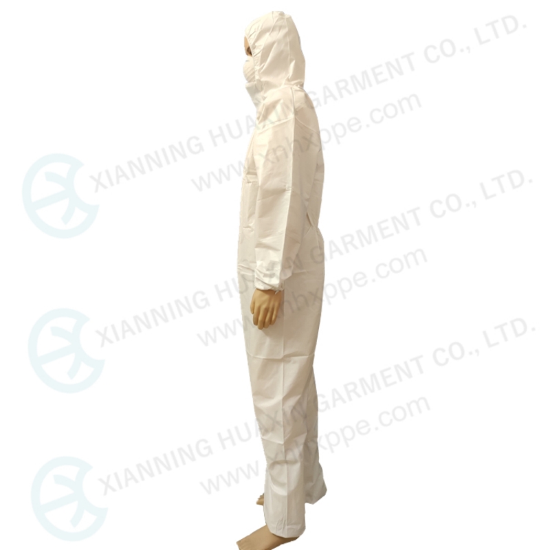 disposable nonwoven microporous coverall 