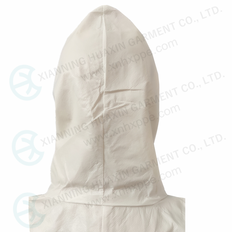 polypropylene coated microporous workwear