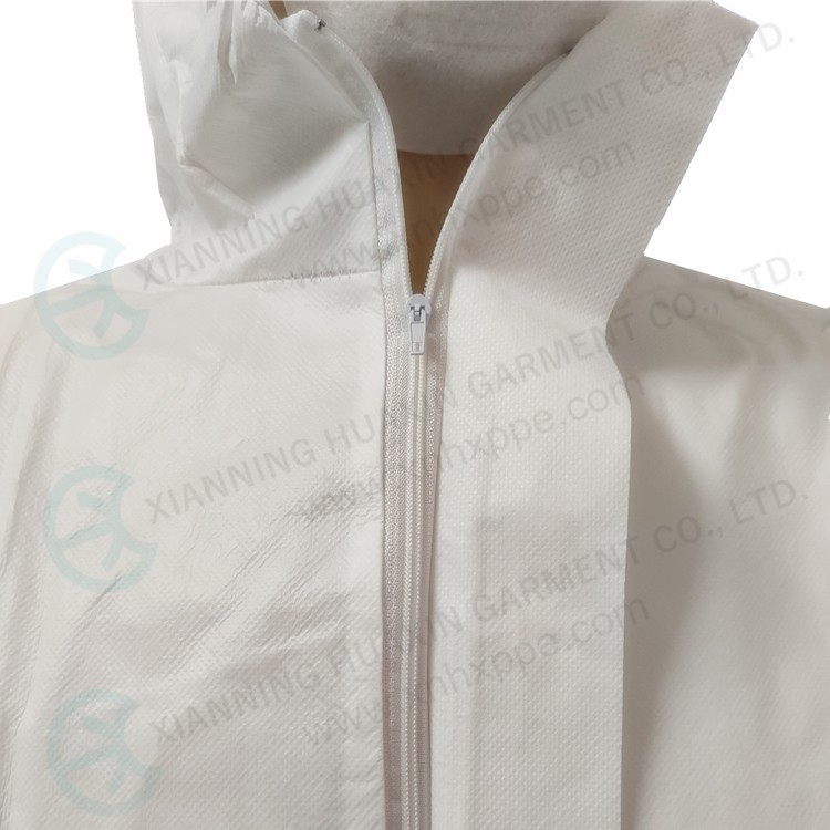 polypropylene coated microporous workwear