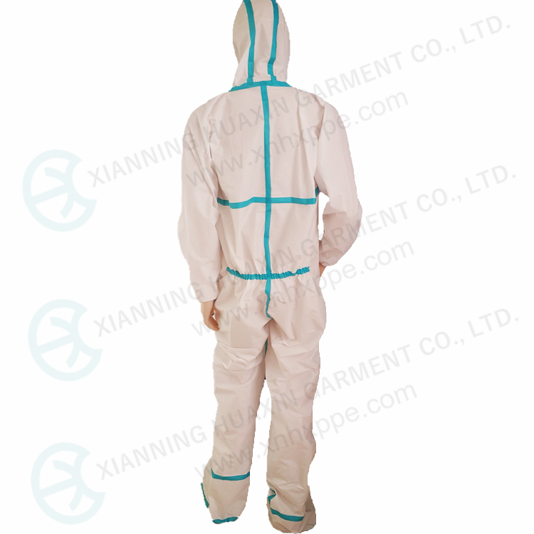 limited life use workwear for handling powders 