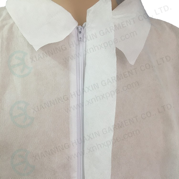 collared microporous clothing