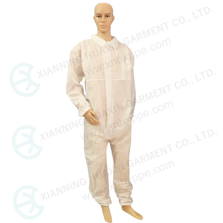 collared microporous clothing