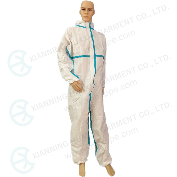 EN14605 taped seam sf coverall 