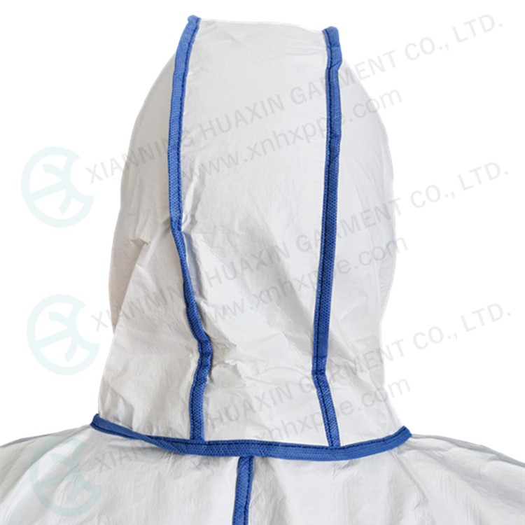 bounded seam nonwoven boiler suit 