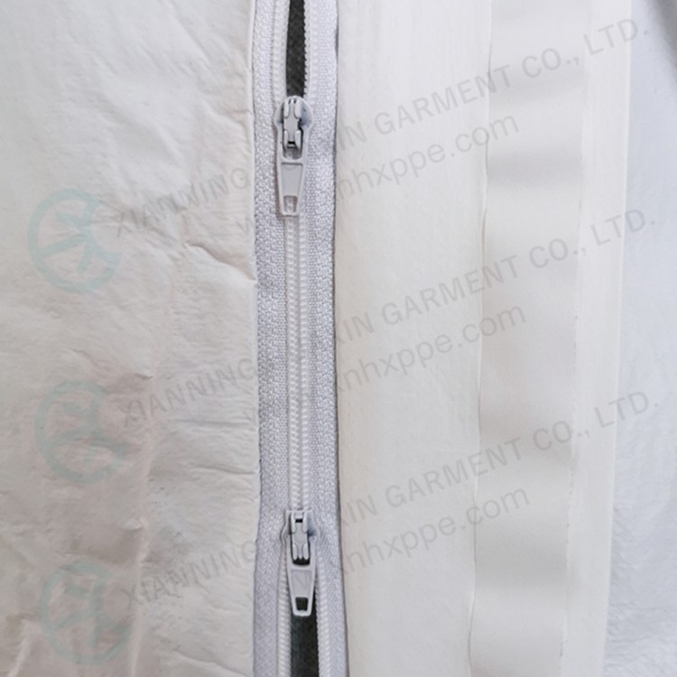 bounded seam nonwoven boiler suit 