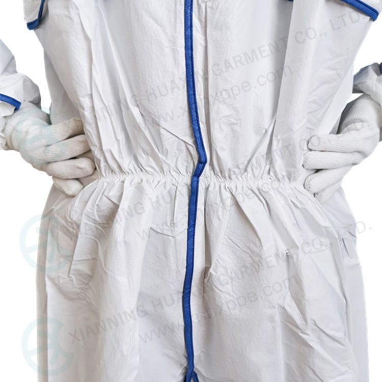 bounded seam nonwoven boiler suit 