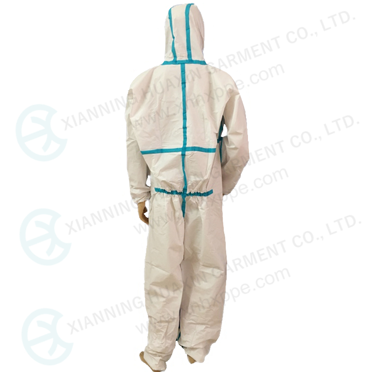 TYPE4/5/6 disposable protective work wear 