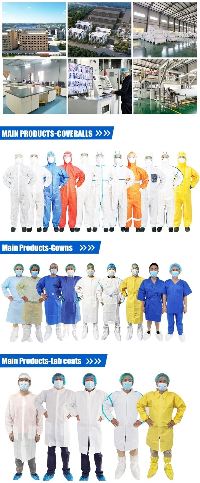 disposable nonwoven microporous coverall 