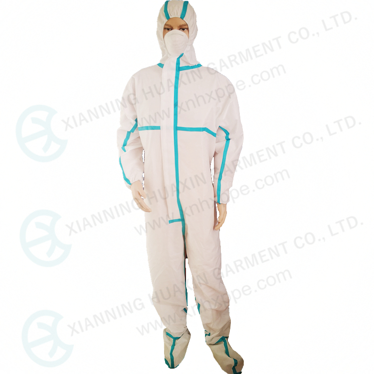 limited life use workwear for handling powders 