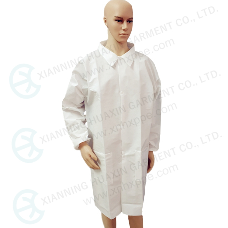 Microporous lab coat