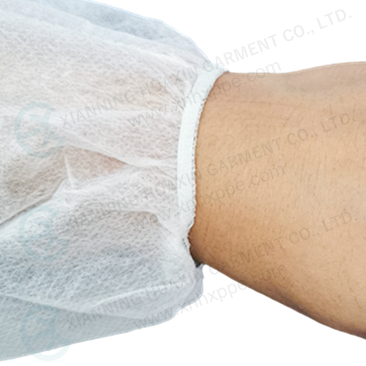 Disposable Nonwoven PP Spunbond Polypropylene Lab Coat With Collar And Buttons Factory