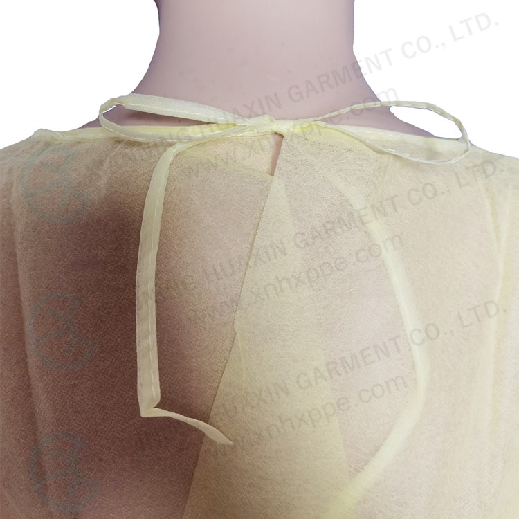 Non-woven gowns