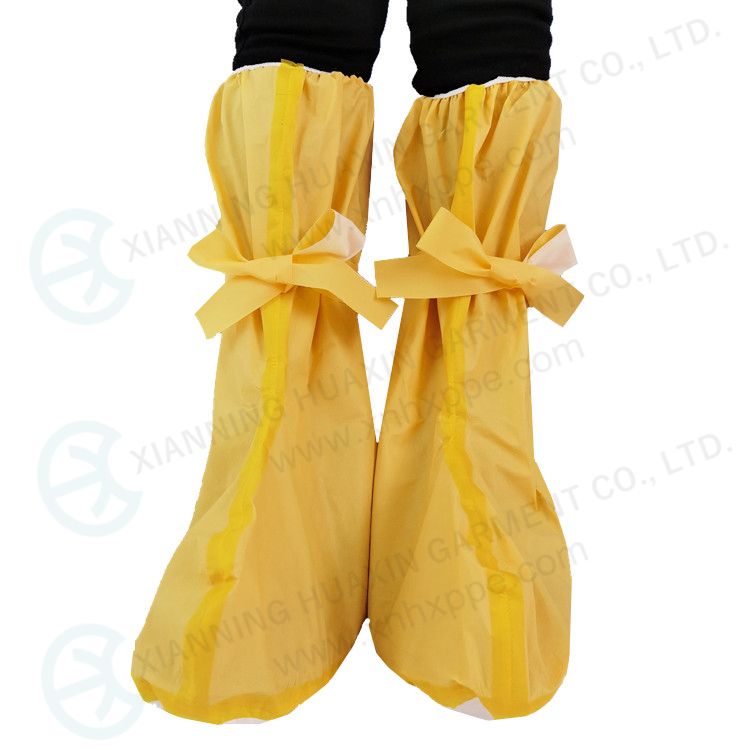 Anti-slip sole TYPE3 chemical resistant taped seam durable boot cover