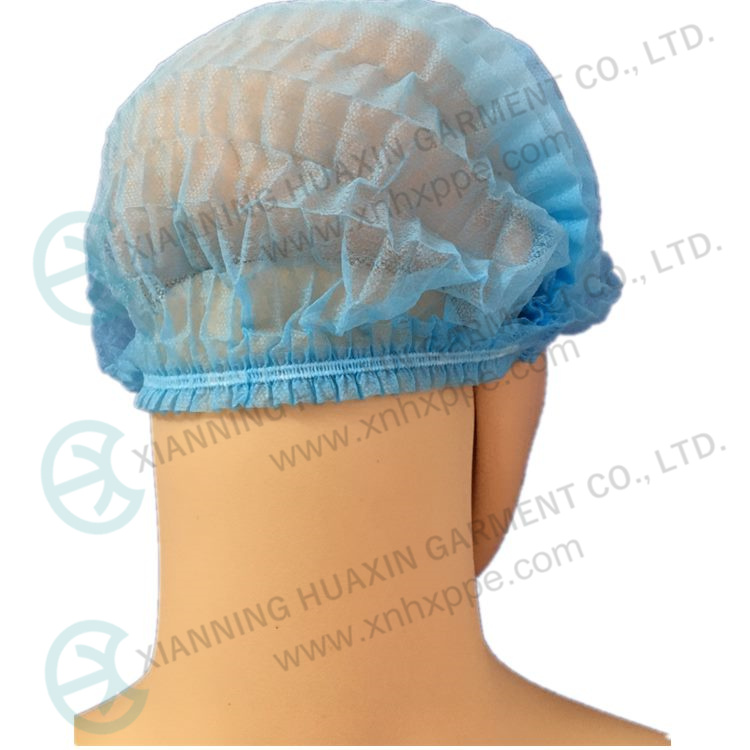 Single Or Double Elastic SMS Round Cap, Surgical Cap Factory