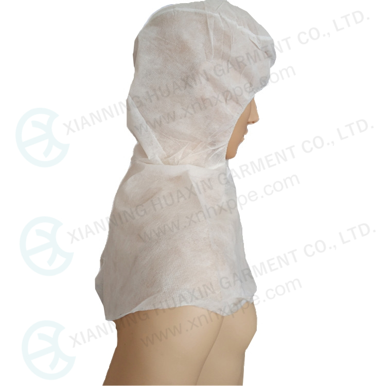 nonwoven hood