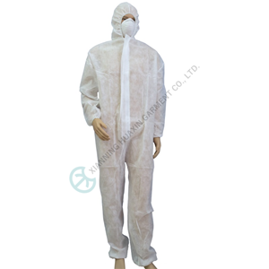 Polypropylene isolation work wear suits