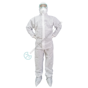 Disposable coverall SMS solid substance proof coverall