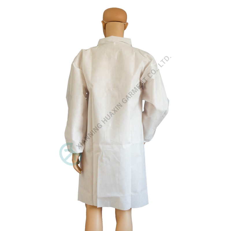 Medical use hazardous substance proof lab coat meets MDR(EU)2017/745 Factory