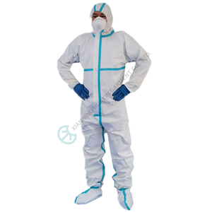 Personal protective equipment CAT III TYPE4B coverall EN ISO27065 standard