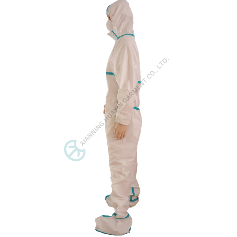 limited life use workwear for handling powders 