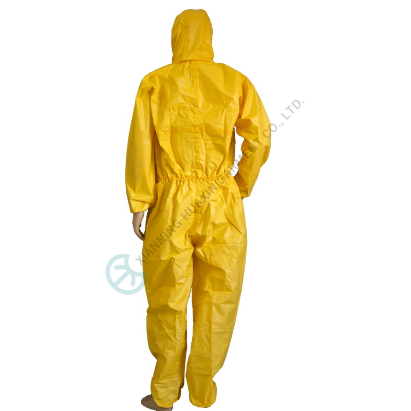 roupas de trabalho de proteção para apoiar o surto de uma nova pandemia