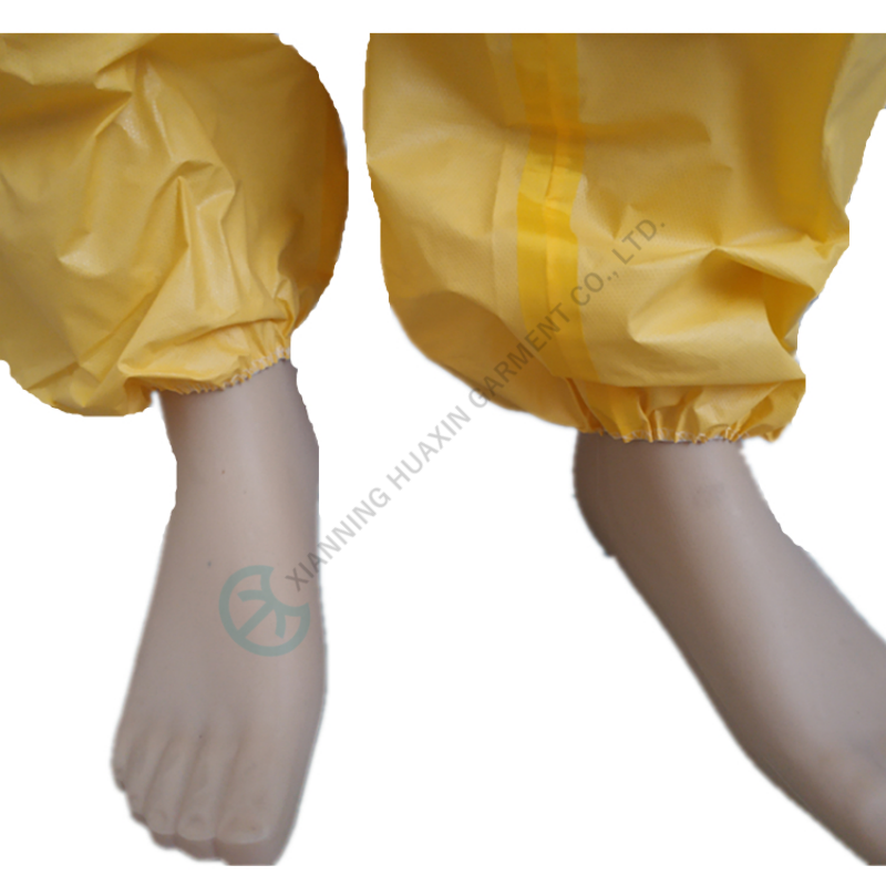 roupas de trabalho de proteção para apoiar o surto de uma nova pandemia