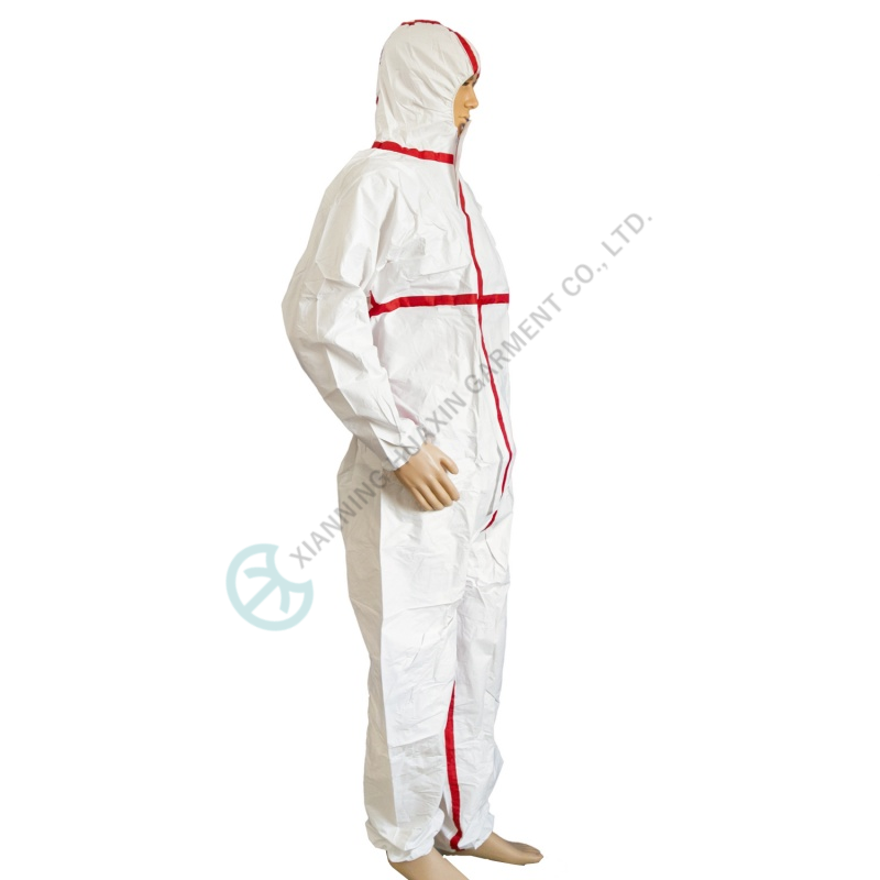 ESD antistatic apparel with elastic waist 