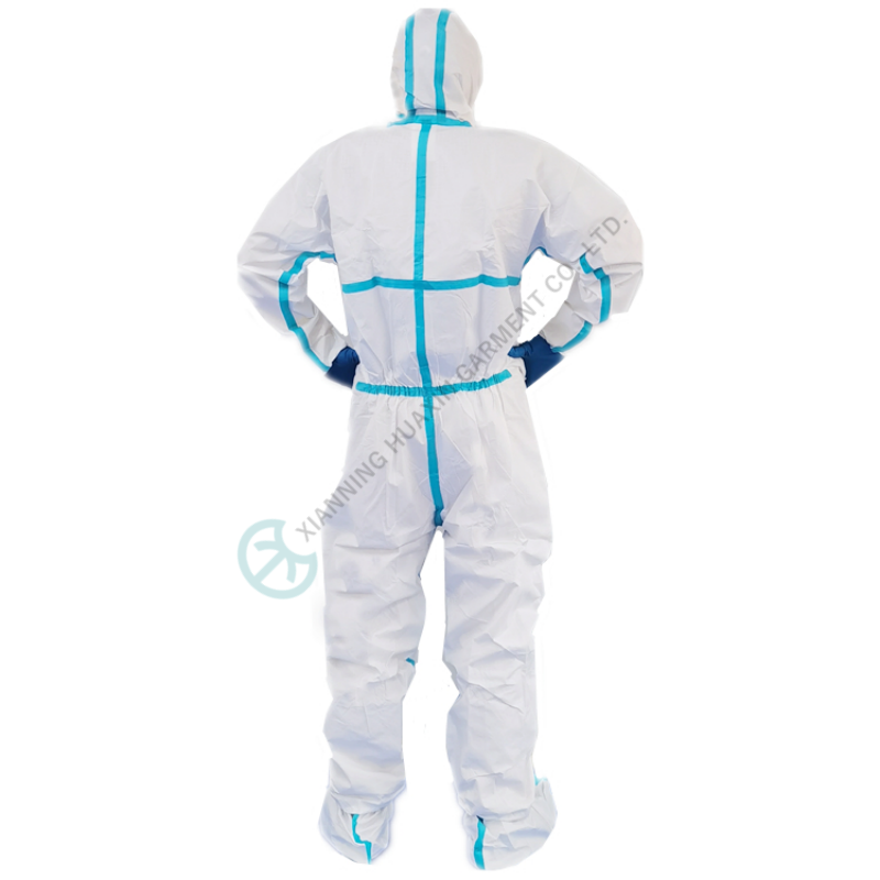 TYPE4/5/6 disposable protective work wear 