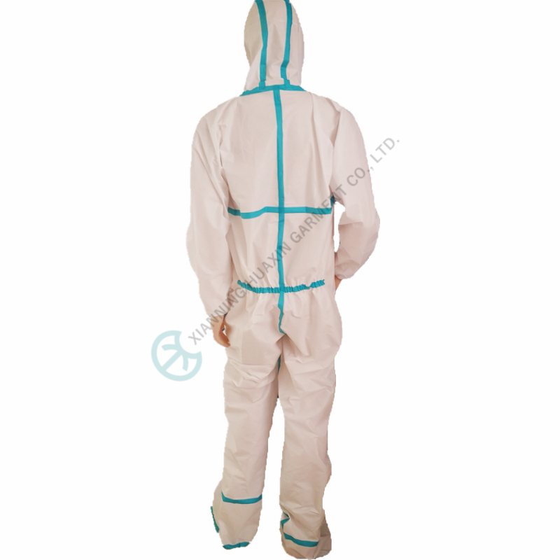 limited life use workwear for handling powders 