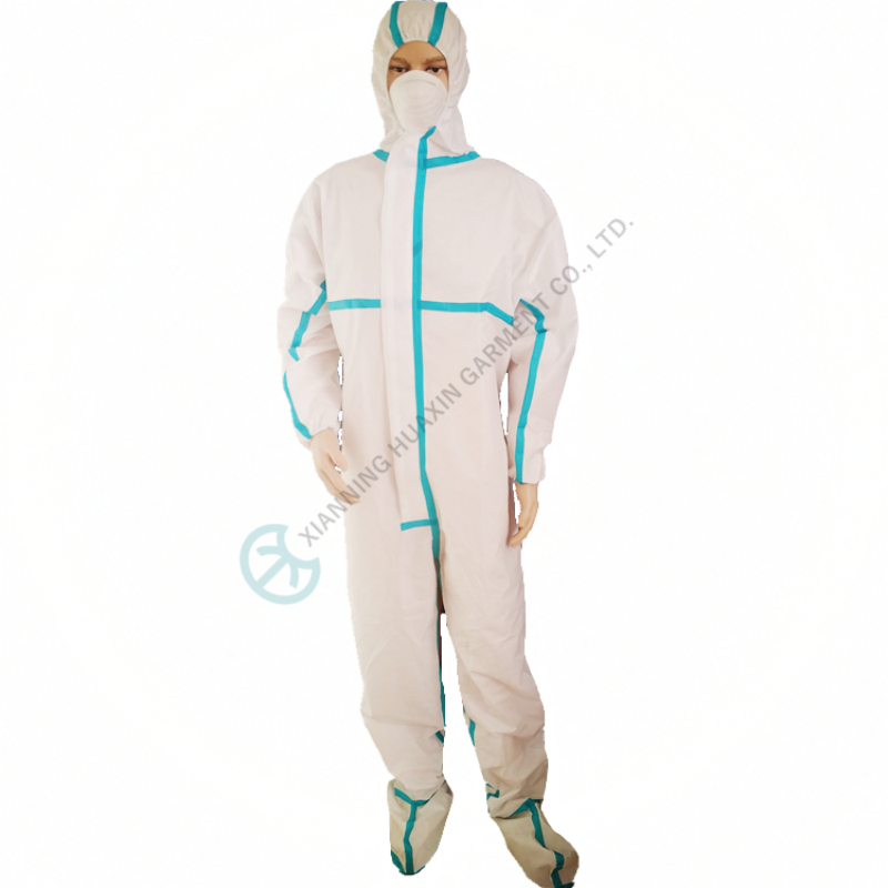 limited life use workwear for handling powders 