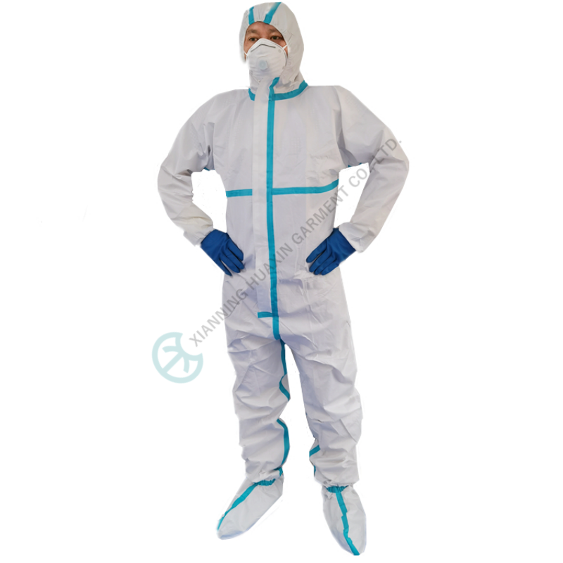 limited life use workwear for handling powders 