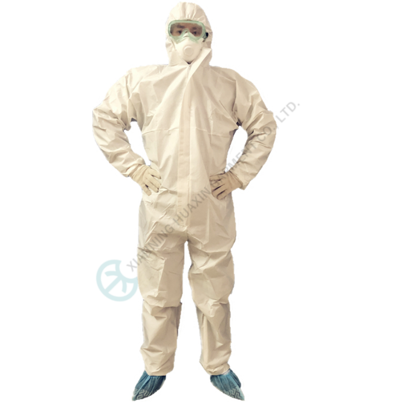 two way zipper garments with flap over microporous 