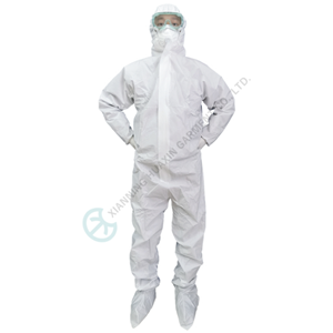 Three Pieces Hood, Two Way Zipper With Flap cover Microporous Garments