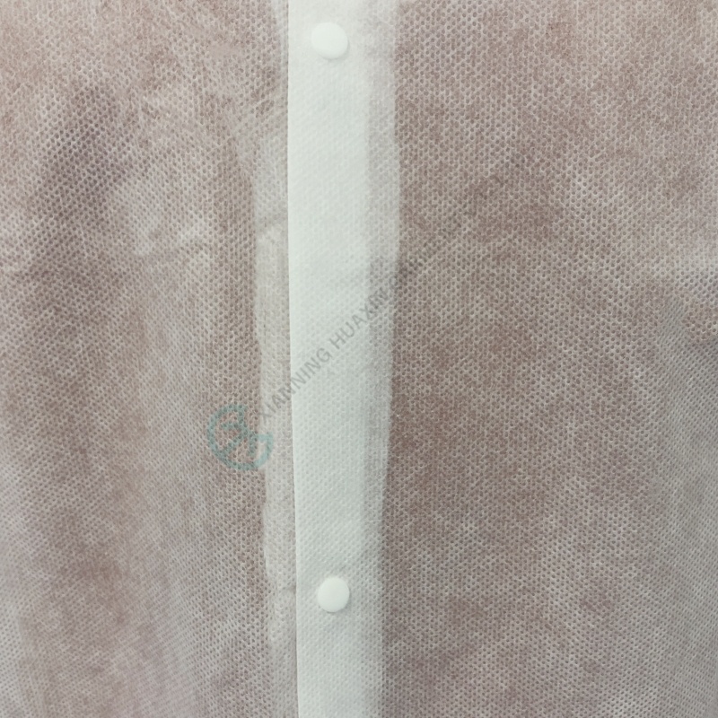 spunbond polypropylene lab coat
