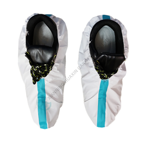 PVC 미끄럼 방지 밑창이 있는 TSC 테이프 솔기 TYPE4 미세 다공성 신발 커버
