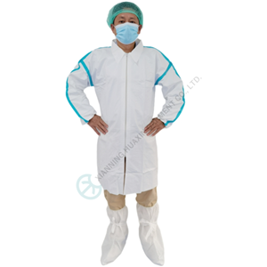 TLB-Microporous medical lab coat taped seam TYPEPB4B