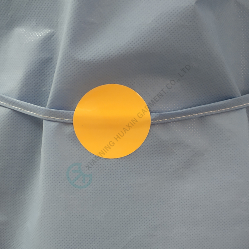 AAMI PB 70 level 2 disposable PP+PE gowns Factory