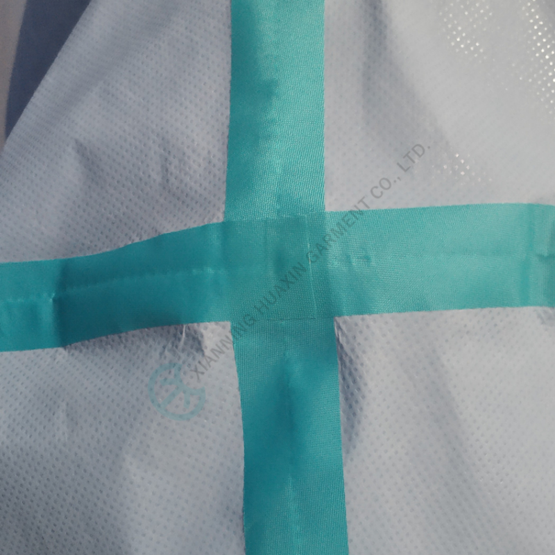 AAMI PB 70 level 2 disposable PP+PE gowns Factory