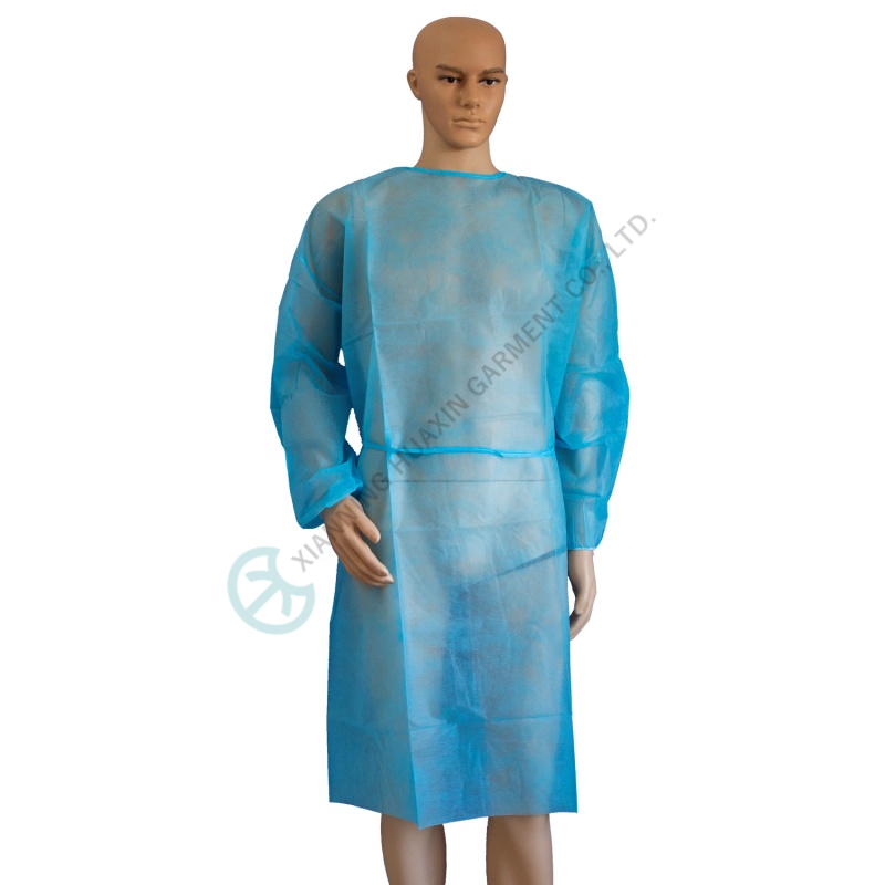 Blue medical hospital doctor surgical gown