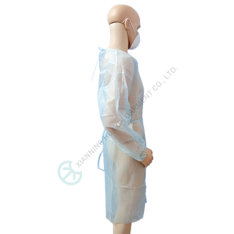 AAMI PB 70 level1 disposable PP+PE gowns Factory