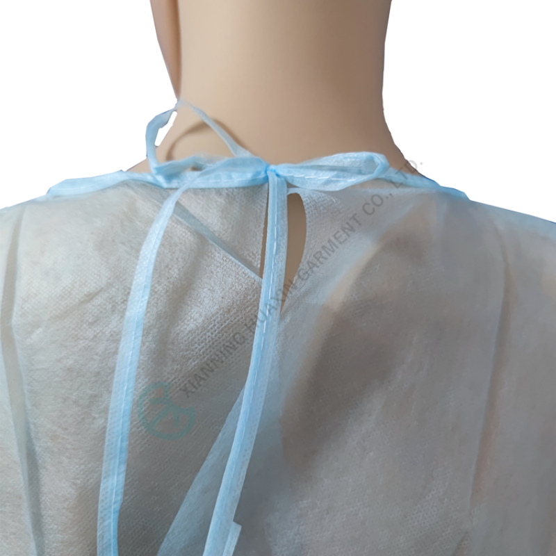 AAMI PB 70 level1 disposable PP+PE gowns Factory