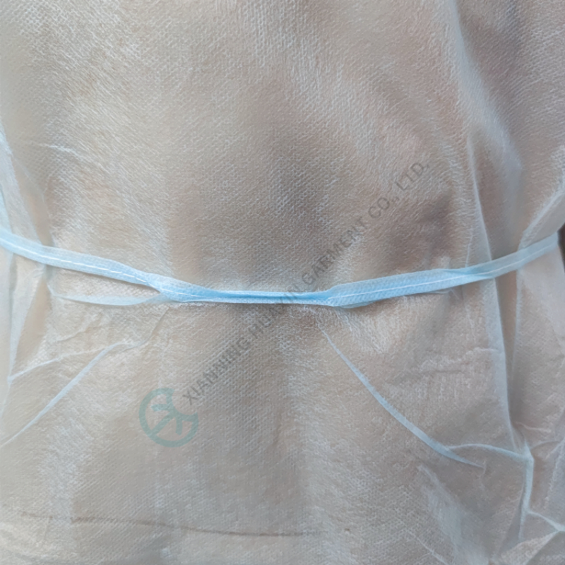 AAMI PB 70 level1 disposable PP+PE gowns Factory