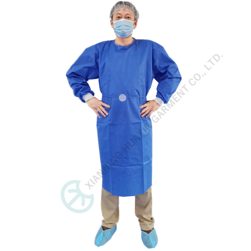 Strong seam strength Ultrasonic seam medical use surgical gown