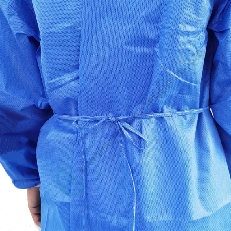 Strong seam strength Ultrasonic seam medical use surgical gown Factory