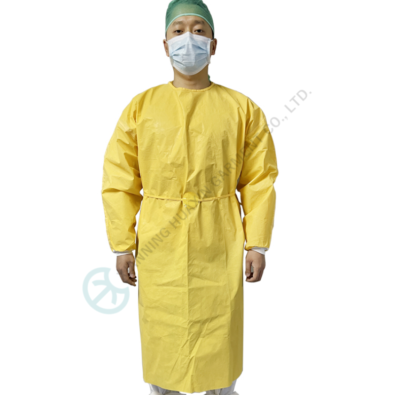 Chemical resistant gown